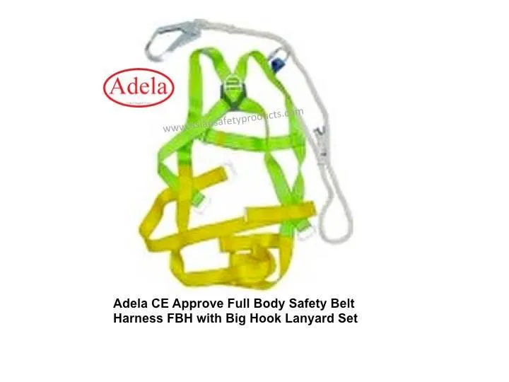 Adela CE Approve Full Body Safety Belt Harness FBH with Shock Absorbing