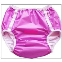 Free Shipping FuuBuu2214-PURPLE-M Adult Diaper/ incontinence pants/ diaper changing mat