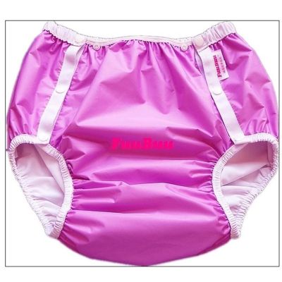 Free Shipping FuuBuu2214-PURPLE-M Adult Diaper/ incontinence pants/ diaper changing mat