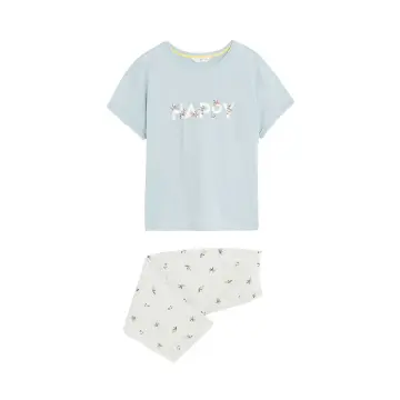 Cotton Rich Dreamer Slogan Pyjama Set