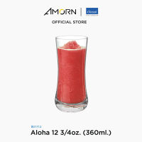 AMORN - (Ocean) B01712  Aloha - แก้วอโลฮ่า  แก้วดริ๊งเเวร์ แก้วโอเชี่ยนกลาส  Aloha  12 oz. ( 360 ml.)