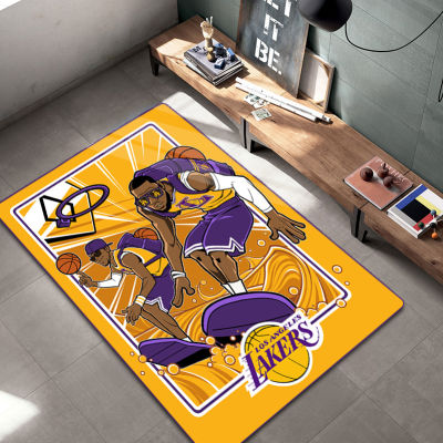 Car court creative living room sofa bedroom bedside mattress anti slip custom NBA Lakers warriors