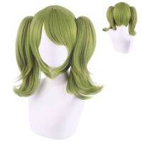 JOY&amp;BEAUTY Anime Danganronpa Cosplay Monaka Cosplay Wig Monaca Towa Wig Dangan Ronpa Women Wig Halloween Synthetic Wig + Cap Wig  Hair Extensions Pads