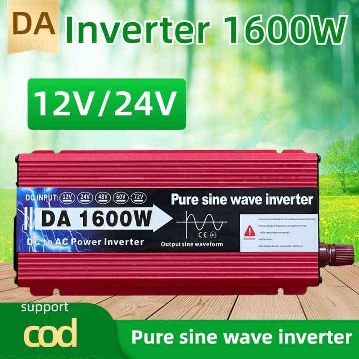 inverter-1600w-3000w-5000-w-pure-sine-wave-12v-24v-อินเวอร์เตอร์เพียวซายเวฟ-da-inverter-พร้อมส่ง-วัตต์อินเวอร์เตอร์ไฟฟ้า-อินเวอร์เตอร์แปลงไฟ