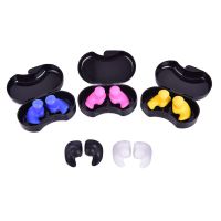 1 Pair Diving Water Sports Swimming Accessories With Collection Box Soft Waterproof Earplugs Ear Silicone Sport Plugs Dust-Proof Accessories Accessori