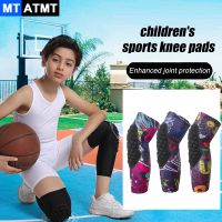 【hot】！ MTATMT Crashproof Knee Support Sport Leg Children Breathable Basketball Brace