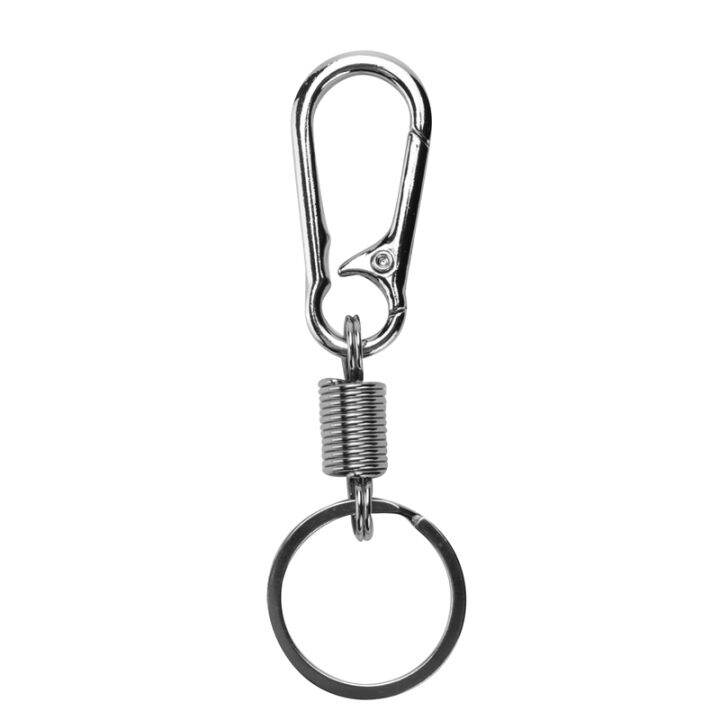 sturdy-carabiner-key-chain-key-ring-polished-key-chain-spring-key-chain-business-waist-key-chain