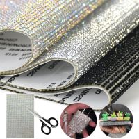 【CW】 19x12cm Glitter Rhinestone Sticker Adhesive Stickers Car Shoes Decoration Crafts Gifts