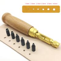 【CW】 Leather Tools Belts Punch Mute hand Hole Punches Paper Screw Hollow