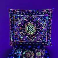 【CW】 2023 Tapestry Night Fluorescent Hanging Room Bedroom Background