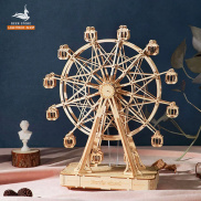 Mô hình Hộp nhạc Robotime ROKR Ferris Wheel 3D Wooden Puzzle Music Box