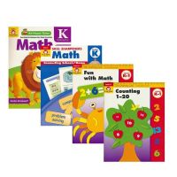 Evan moor beginning Math Grade K collection California Kindergarten Mathematics Teaching Assistant English Enlightenment series mathematics set kindergarten large class English original imported