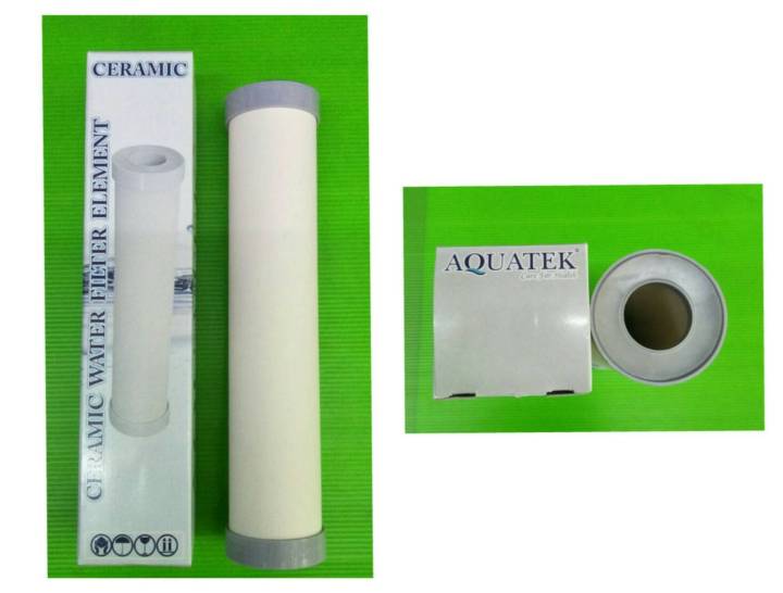 aquatek-ไส้กรองน้ำ-ไส้กรองเซรามิค-เซรามิค-ผอม-ขนาด-10-x-2-ของ-เครื่องกรอง-เครื่องกรองน้ำ-ไส้กรอง-ไส้กรองเซรามิค-ceramic-filter-1