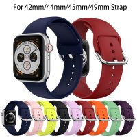 xinpan 44 45 49mm Silicone Strap For Apple Series 6 7 8 Smart Watch I7 Plus DT100 X8 Max W26 W37 Wristbands S8 T900 ZD8 XS8 Pro Ultra