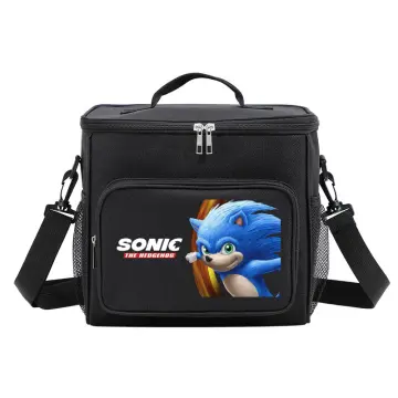 Kawaii Sonic The Hedgehog Lunch Bags Cartoon Children Travel Insulation  Bento Bags Keep Warm Cold Outdoor Student Crossbody Pack