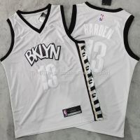 ◘ﺴ Boutique Classic New Style Harden No. 13 Nets Gray Jersey NBA Embroidery Vintage Sports Basketball Uniform Casual Men Women 229034