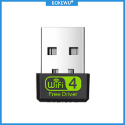 BOKEWU Bộ Chuyển Đổi WiFi USB Mini 150Mbps USB Ethernet WiFi Dongle Bộ Thu