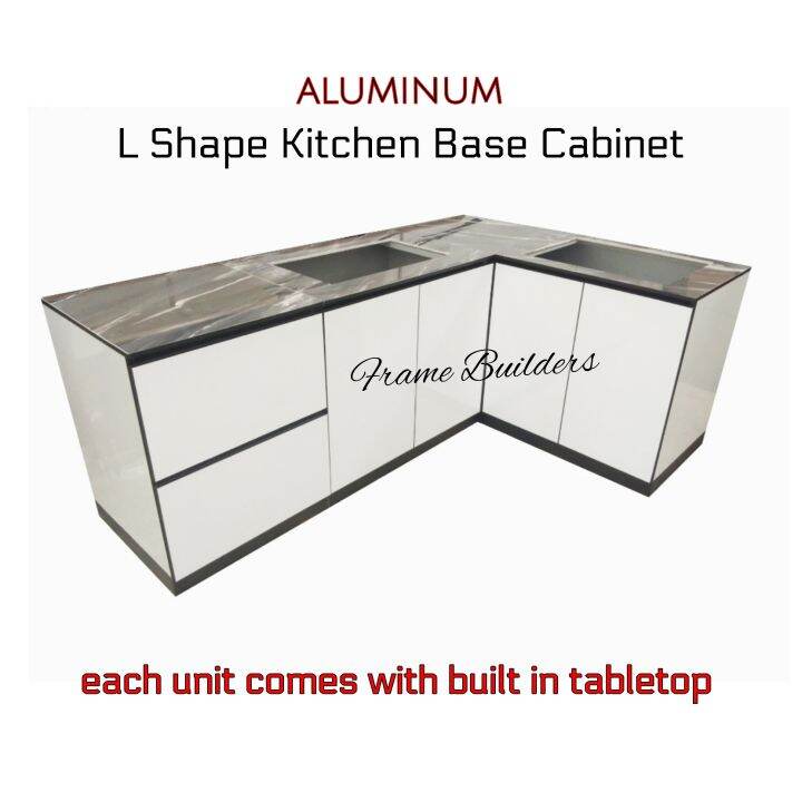 [PREORDER]Kitchen Base With Tabletop/Aluminum