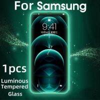 ♥สินค้า Gratis Ongkir + สปอต♥Luminous ถุงลมนิรภัยปกป้องหน้าจอ Samsung Galaxy A02 A02S A03 A03S A12 A22 A32 A52 A72 A13 A23 A33 A53 A73 4G 5G A10S A20S A21S A50 A11 A31 A51 A71คลุมทั้งหมดเรืองแสงกระจกเทมเปอร์ฟิล์มป้องกัน