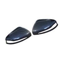 2X for Mercedes Benz G W464 Side Mirror Cove Caps Replacement Carbon Fiber Pattern Rearview Shell Car Styling