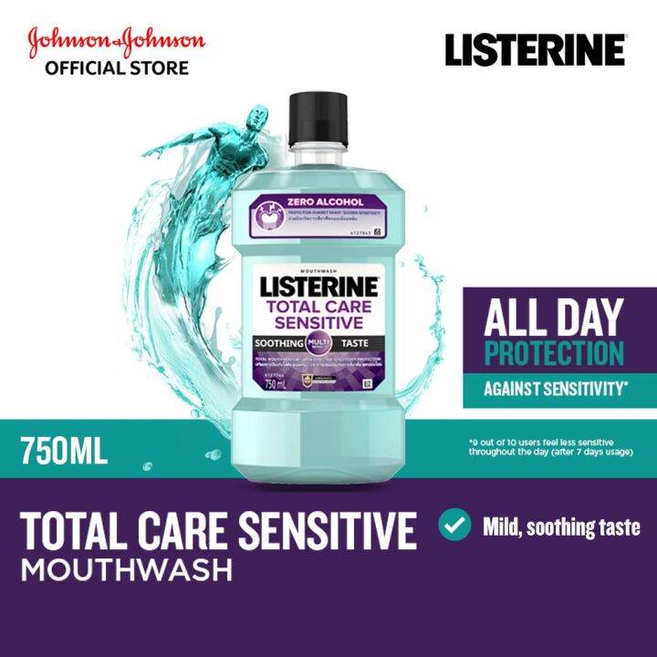 Listerine Total Care Sensitive 750ml | Lazada