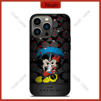 C0ach Micky Minie Mouse Phone Case for iPhone 14 Pro Max / iPhone 13 Pro Max / iPhone 12 Pro Max / Samsung Galaxy Note 20 / S23 Ultra Anti-fall Protective Case Cover 1113