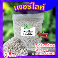 เพอร์ไลท์​ (perlite) ขนาด 2 ลิตร ?  วัสดุปลูก วัสดุผสมดินปลูก วัสดุปลูกผักไฮโดรโปนิกส์?