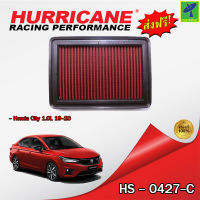 Mastersat กรองอากาศ กรองอากาศรถยนต์ HURRICANE HS-0427-C กรองผ้า สำหรับ Honda City 1.0L 19-20