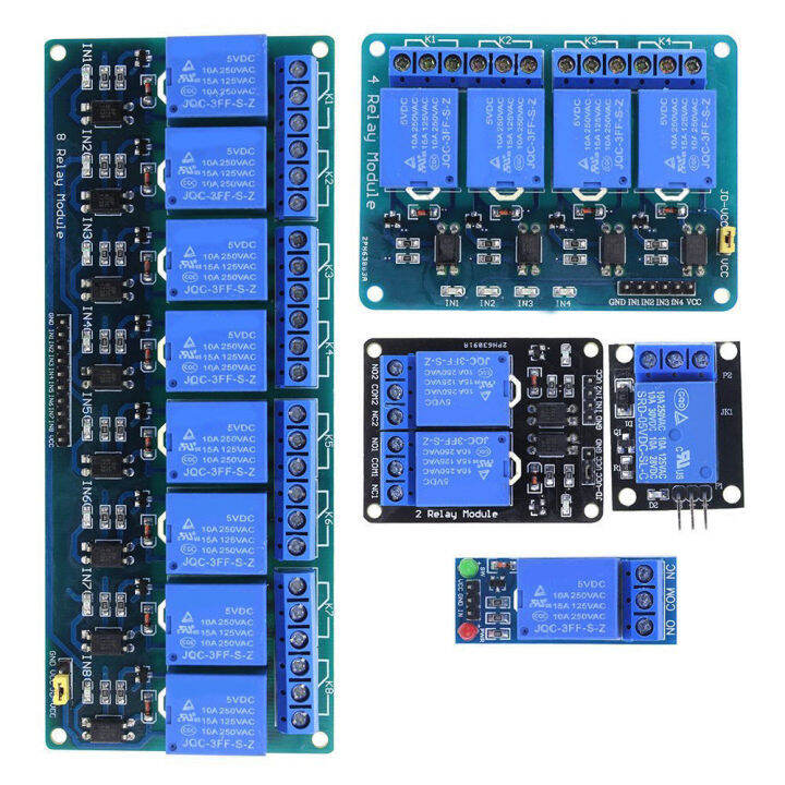 worth-buy-รีเลย์โมดูลป้องกันแบบ1-2ช่อง5v-บอร์ดสำหรับ-arduino-แขนราสเบอร์รี่-yk