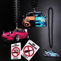 【DT】  hotHigh-grade acrylic car modification model car mirror hanging pendant Wheel Hub air freshener car hanging perfume pendant