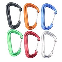 Climbing D Mountaineering Buckle 12KN Safety Lock Outdoor Accessory