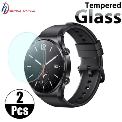 2PCS 2.5D Premium Tempered Glass For XiaoMI Watch S1 Screen Protector For Xiaomi WatchS1 Explosion Proof Protective Glass Film Drills Drivers