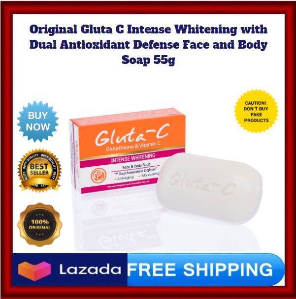 Original Gluta C Intense Whitening with Dual Antioxidant Defense Face ...