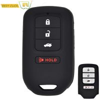 ซิลิโคนที่สำคัญที่ครอบคลุมกรณีสำหรับ Honda Accord EX EXL Civic Crv Crz Hrv นักบิน Ridgeline 2013-2018 Keyless Fob ผู้ถือเชลล์ป้องกัน