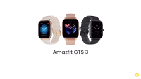 AMAZFIT GTS 3 , Zepp OS, ขนาด 36 มม 1.75 inch Battery Life Up to 12 days