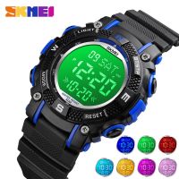 Moment the trill with hot multi-function seven lights children electronic watch skmei amazon digital watches