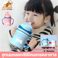 ⚡ส่งภายใน24ชม⚡ขวดนม ขวดนมเด็ก ขวดนมทารก ขวดนมพร้อมจุกนมซิลิโคน สารซิลิคอน จุกนมนิ่ม ขวดนมพีเจ้น คอกว้าง วัสดุPPSUนำเข้า ขนาด 120ml ทนความร้อนได้ ทนทาน ขวดนมเสมือนเต้านมแม่ จุกนมนิ่ม บีบได้