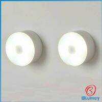 Blumey โคมไฟหัวเตียง 0.6w LED โคมไฟ ยึดผนังด้วยแม่เหล็ก ชาร์จ LED Button night light สปอตสินค้า