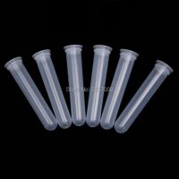 【YF】☒  100pcs/lot 15ml Plastic centrifuge Microcentrifuge Round-bottomed with Flat Socket Cap Test Sample Vials