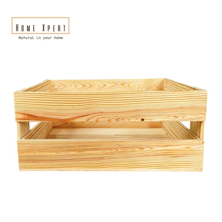 pro-ดี-ลังไม้สน-ขนาด-30x40x17cm-ลังไม้-กล่องไม้ใส่ของ-ลังไม้เอนกประสงค์-กล่องไม้-ราคาถูก