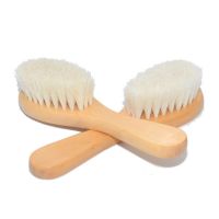 New Product 1Pc Baby Scalp Grooming Kits Hairbrush Comb Shampoo Bath Pure Natural Wool Brush For Baby Infant