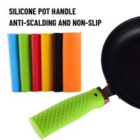 New Cookware Parts Kitchen Tools Non-Slip Saucepan Handle Sleeve Slip Cover Grip Silicone Holder Pot Pan Handles Other Specialty Kitchen Tools