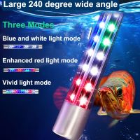 【LZ】﹍﹍▩  Tanque de peixes lâmpada led iluminação do aquário lâmpada de mergulho à prova dwaterproof água dragão peixe lâmpada tubo colorido peixe pequeno lâmpada planta água