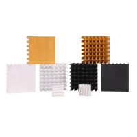 Aluminum Heatsink 28*28*11mm 11*11*5mm Electronic Chip Radiator Cooler w/ 3M9448A Thermal Double Sided Adhesive Tape Adhesives  Tape