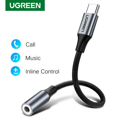 UGREEN Type-c to 3.5mm Jack Earphone Cable 3.5 AUX USB C Audio Adapter for OnePlus7T/7TPro/ 7/7 Pro/6T