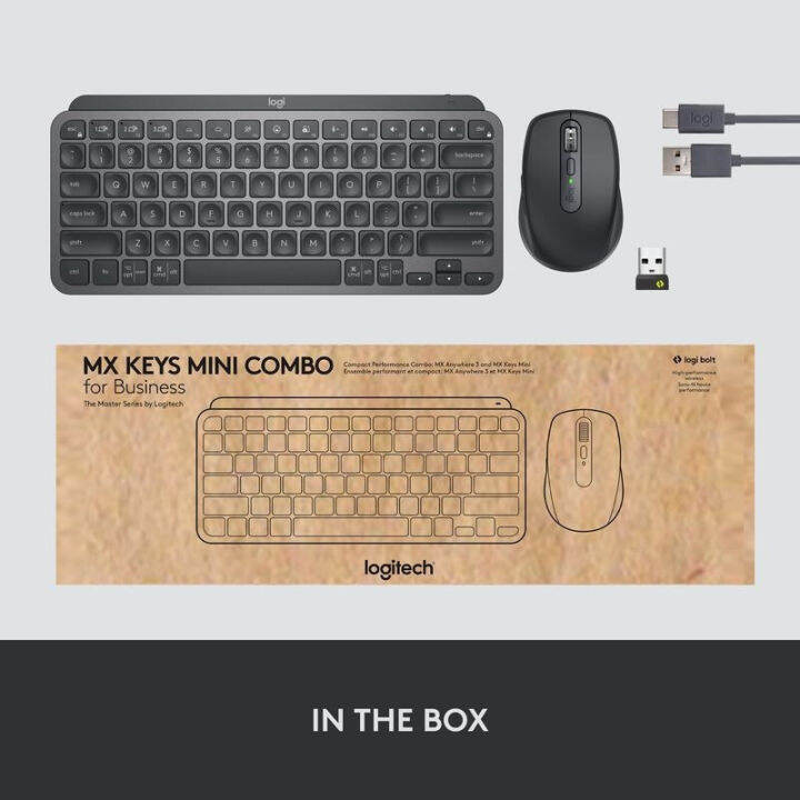 Mice Keyboard Combos Logitech MX KEYS MINI Commercial Keyboard and