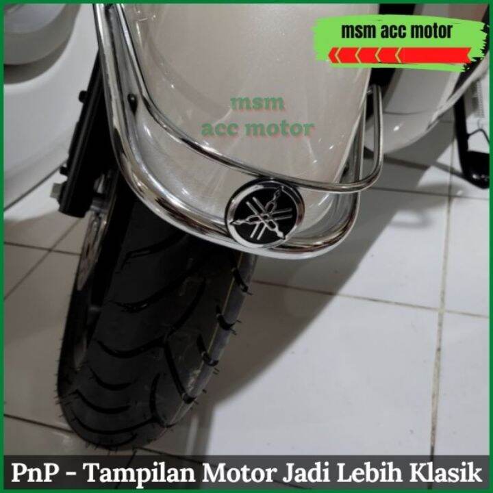 Yamaha Fazzio 125 Front Fender Protector Accessories Original Premium