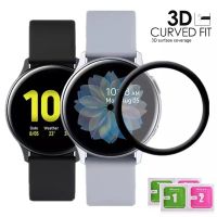 3pcs 20D Curved Edge Screen Protector Glass For Samsung Galaxy Watch 4 5 Pro 45mm Protective Film for Watch Active 4 2 40mm 44mm