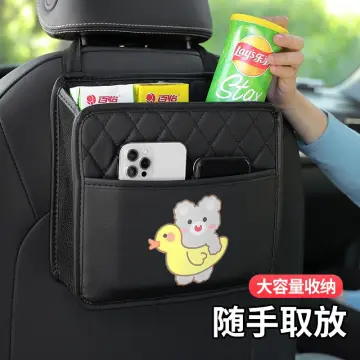 SIMPLYAUTO Multifunctional Car Back Seat Organizer Pocket Storage  Compartment Quality PU Leather