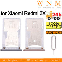 สำหรับ Xiaomi Redmi 3X ถาดใส่ซิมการ์ด Redmi 3X ที่ใส่ซิมช่องเสียบบัตรตัวอ่านกระเป๋าเก็บบัตรช่อง SD ส่วนอะไหล่อะแดปเตอร์